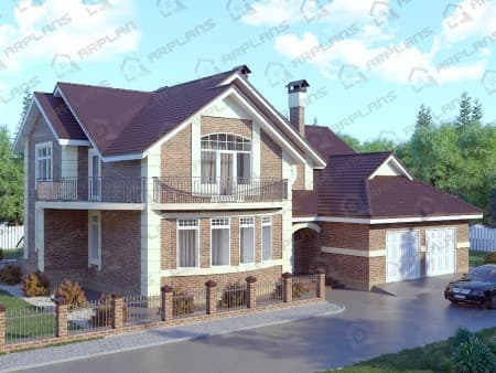 Проект дома К-124 (318.63 кв.м) Проект дома К-124 (318.63 кв.м)