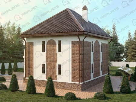 Проект дома К-084 (189.89 кв.м) Проект дома К-084 (189.89 кв.м)