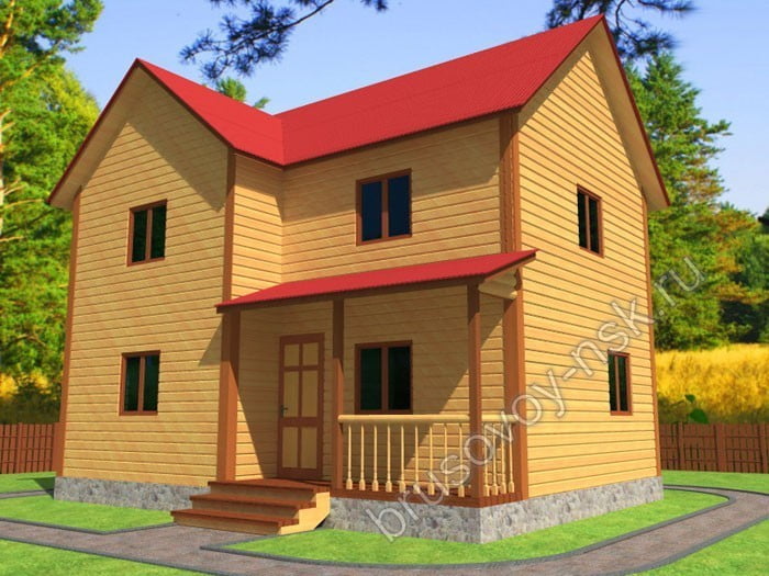 Дом из бруса «Максим» Дом из бруса «Максим»