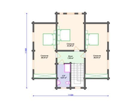 Проект дома А-020 (206.27 кв.м) Проект дома А-020 (206.27 кв.м)