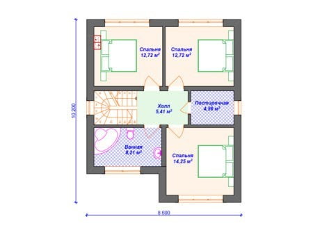 Проект дома К-165 (151.55 кв.м) Проект дома К-165 (151.55 кв.м)