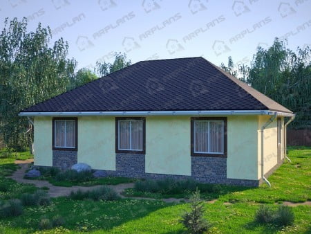 Проект дома К-142 (110.41 кв.м) Проект дома К-142 (110.41 кв.м)