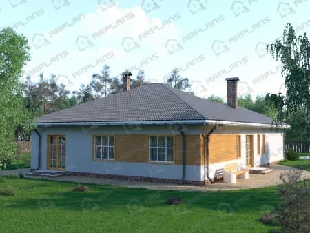 Проект дома К-098 (180.59 кв.м) Проект дома К-098 (180.59 кв.м)