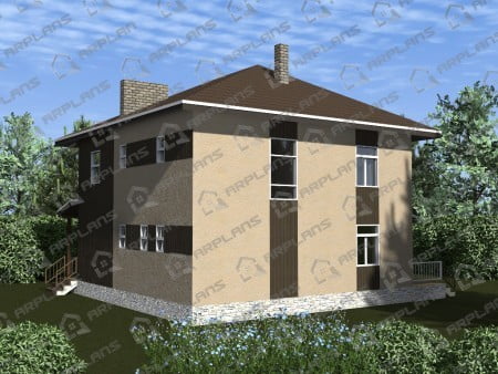 Проект дома К-073 (184.45 кв.м) Проект дома К-073 (184.45 кв.м)