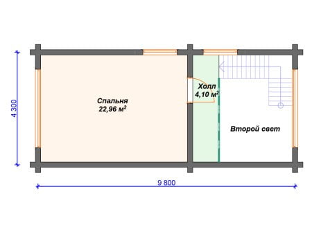Проект бани Б-044 (72.94 кв.м) Проект бани Б-044 (72.94 кв.м)
