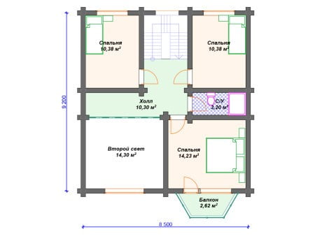 Проект дома ДО-049 (140.47 кв.м) Проект дома ДО-049 (140.47 кв.м)