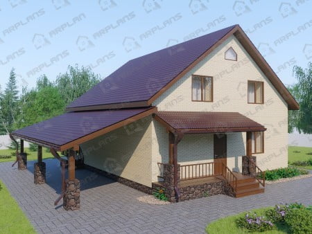 Проект дома К-122 (232.14 кв.м) Проект дома К-122 (232.14 кв.м)