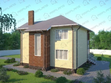 Проект дома К-128 (137.39 кв.м) Проект дома К-128 (137.39 кв.м)