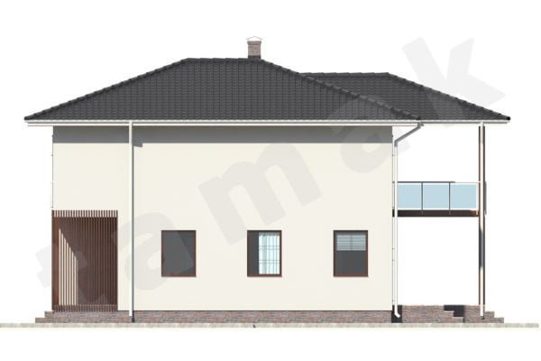 Каркасно-панельный дом УФА ПД-352-1-251 Каркасно-панельный дом УФА ПД-352-1-251