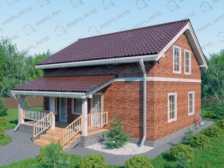 Проект дома К-113 (145.12 кв.м) Проект дома К-113 (145.12 кв.м)