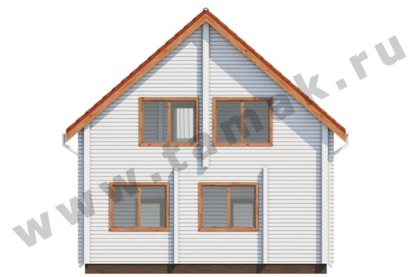 Дом из клееного бруса БД-36-1-149 Дом из клееного бруса БД-36-1-149