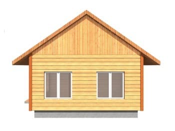 Дачный дом №11 6x9 м Дачный дом №11 6x9 м