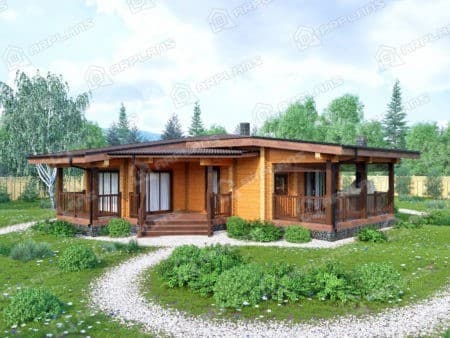 Проект бани Б-036 (83.81 кв.м Проект бани Б-036 (83.81 кв.м