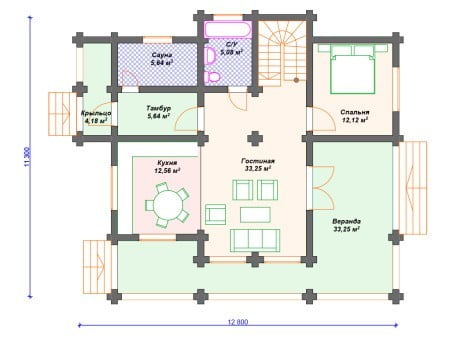 Проект дома ДО-064 (181.48 кв.м) Проект дома ДО-064 (181.48 кв.м)