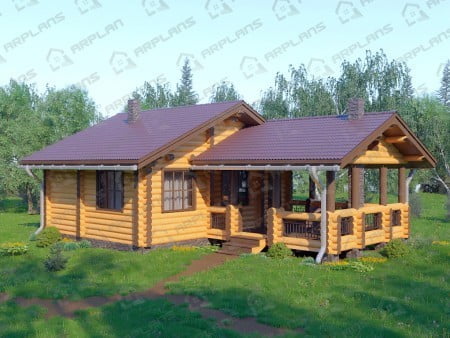 Проект бани Б-017 (65.28 кв.м) Проект бани Б-017 (65.28 кв.м)