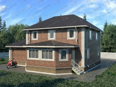 Проект дома К-082 (207.04 кв.м) Проект дома К-082 (207.04 кв.м)