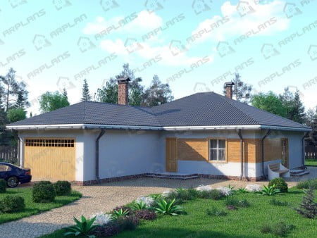 Проект дома К-098 (180.59 кв.м) Проект дома К-098 (180.59 кв.м)