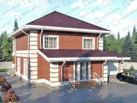 Проект дома К-101 (275.34 кв.м) Проект дома К-101 (275.34 кв.м)