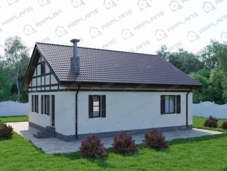 Проект дома К-161 (92.04 кв.м) Проект дома К-161 (92.04 кв.м)