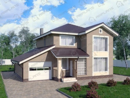 Проект дома К-165 (151.55 кв.м) Проект дома К-165 (151.55 кв.м)