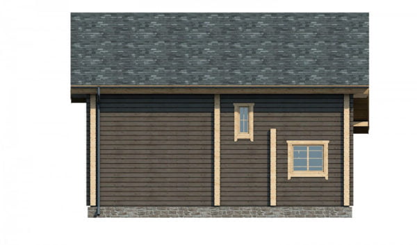 Проект дома из бруса «Златоуст» Проект дома из бруса «Златоуст»