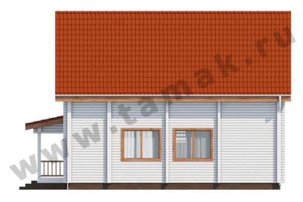 Дом из клееного бруса БД-36-1-149 Дом из клееного бруса БД-36-1-149