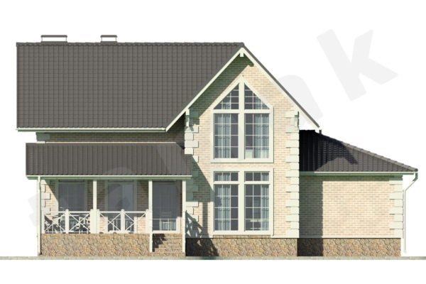 Каркасно-панельный дом Грац ПД-362-1-205 Каркасно-панельный дом Грац ПД-362-1-205