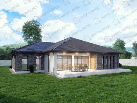 Проект дома К-162 (300.22 кв.м) Проект дома К-162 (300.22 кв.м)