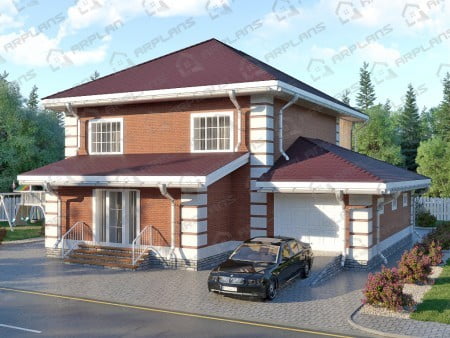 Проект дома К-101 (275.34 кв.м) Проект дома К-101 (275.34 кв.м)