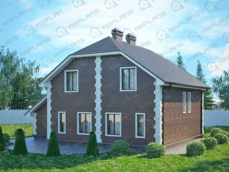 Проект дома К-140 (185.25 кв.м) Проект дома К-140 (185.25 кв.м)