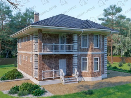 Проект дома К-148 (229.23 кв.м) Проект дома К-148 (229.23 кв.м)