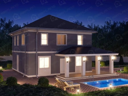 Проект дома К-094 (204.58 кв.м) Проект дома К-094 (204.58 кв.м)