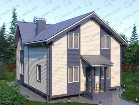 Проект дома И-022 (153.09 кв.м) Проект дома И-022 (153.09 кв.м)