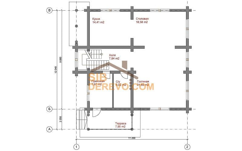 Проект дома «Д-176» Проект дома «Д-176»