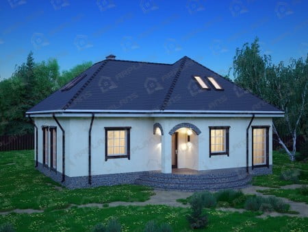 Проект дома К-137 (185.12 кв.м) Проект дома К-137 (185.12 кв.м)