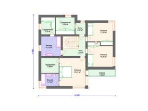 Проект дома К-240 (256.49 кв.м) Проект дома К-240 (256.49 кв.м)