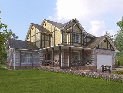 Каркасный дом КД-315 Каркасный дом КД-315