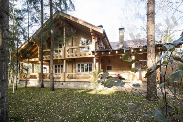 Дом из клееного бруса БД-134-1-363 Дом из клееного бруса БД-134-1-363