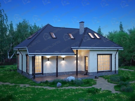 Проект дома К-137 (185.12 кв.м) Проект дома К-137 (185.12 кв.м)