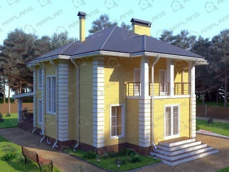 Проект дома К-127 (274.32 кв.м) Проект дома К-127 (274.32 кв.м)