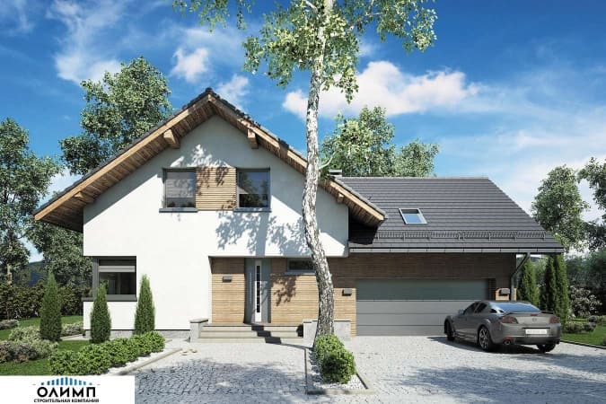 Проект дома из блоков Лента Проект дома из блоков Лента