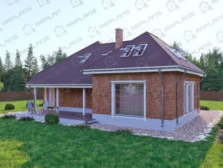 Проект дома К-155 (220.11 кв.м) Проект дома К-155 (220.11 кв.м)