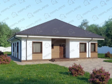 Проект дома К-160 (131.57 кв.м) Проект дома К-160 (131.57 кв.м)