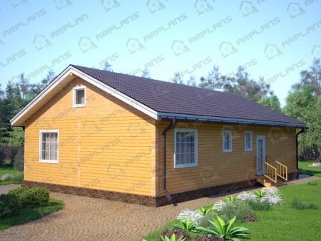 Проект дома ДС-067 (117.55 кв.м) Проект дома ДС-067 (117.55 кв.м)