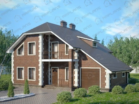 Проект дома К-140 (185.25 кв.м) Проект дома К-140 (185.25 кв.м)