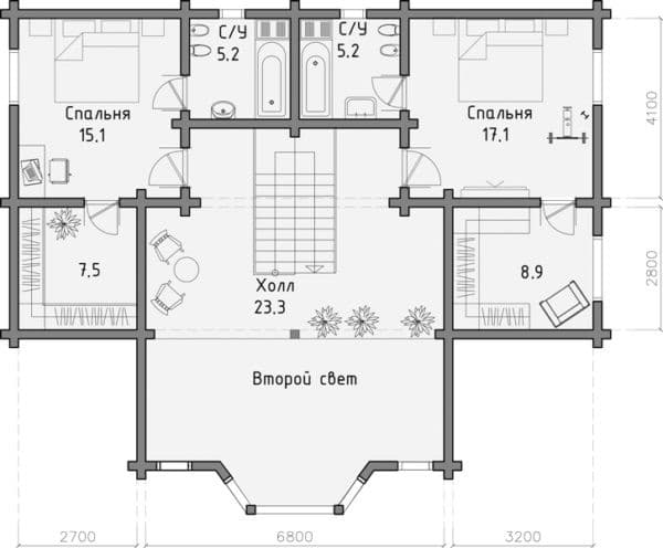 Беркут 210 м2 Беркут 210 м2