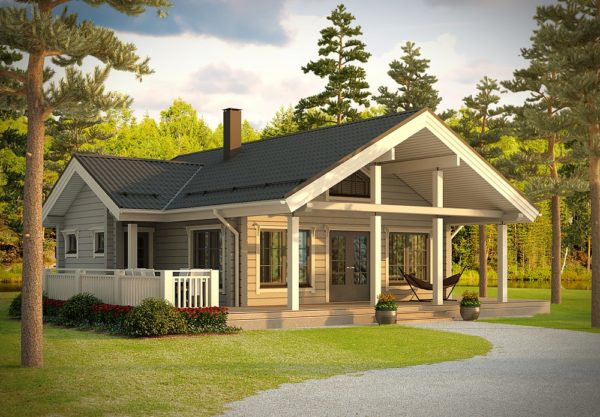 Дом из бруса Атамановка 90 Дом из бруса Атамановка 90