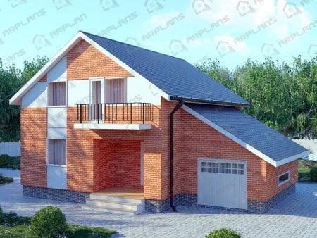 Проект дома К-126 (157.53 кв.м) Проект дома К-126 (157.53 кв.м)