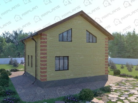 Проект дома К-102 (119.77 кв.м) Проект дома К-102 (119.77 кв.м)