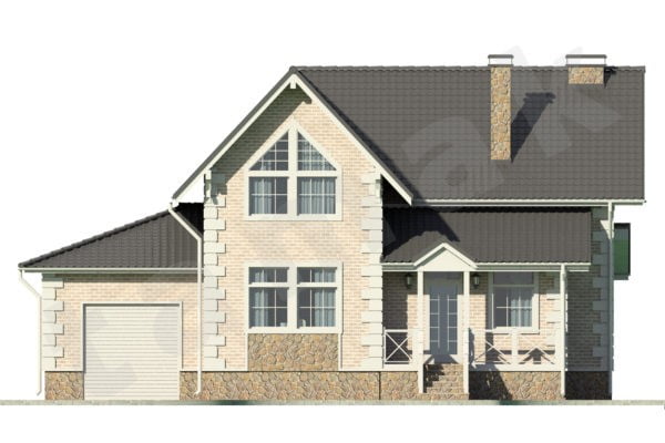 Каркасно-панельный дом Грац ПД-362-1-205 Каркасно-панельный дом Грац ПД-362-1-205